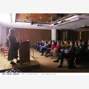 08-04-2023 Μέγαρο Μουσικής-Παρουσίαση βιβλίου «Μανόν Λεσκώ» της Τζίνας Φωτεινοπούλου