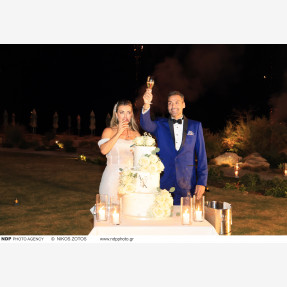 Λαμπερός γάμος για τον αγαπημένο τραγουδιστή Αλέξανδρο Νότα και την καλλονή σύζυγο του και γνωστή επιχειρηματία στον κλάδο του τουρισμού, Κωνσταντίνα Κόλλια στην Αθηναϊκή Ριβιέρα!