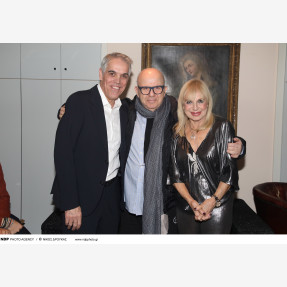 Καλλιτεχνικές συναντήσεις στο Charity Event του Χρήστου Τεντόμα, στηρίζοντας το “Σπίτι Του Ηθοποιού”!