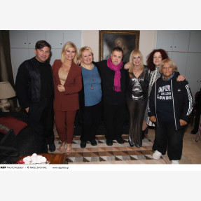 Καλλιτεχνικές συναντήσεις στο Charity Event του Χρήστου Τεντόμα, στηρίζοντας το “Σπίτι Του Ηθοποιού”!