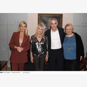 Καλλιτεχνικές συναντήσεις στο Charity Event του Χρήστου Τεντόμα, στηρίζοντας το “Σπίτι Του Ηθοποιού”!