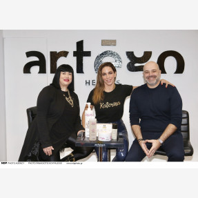 Συνάντηση αγαπημένων προσώπων της showbiz στο studio της “Artego Hellas”, για τις πιο καινοτόμες vegan θεραπείες μαλλιών!