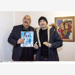 Κοπή πίτας της Γκαλερί "Αγκάθι - κartάλος"