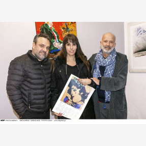 Κοπή πίτας της Γκαλερί "Αγκάθι - κartάλος"