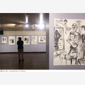 Ίδρυμα Μιχάλη Κακογιάννη.Εγκαίνια έκθεσης "TRISTRATO" του Απόστολου Χαντζαρά