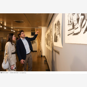 Ίδρυμα Μιχάλη Κακογιάννη.Εγκαίνια έκθεσης "TRISTRATO" του Απόστολου Χαντζαρά