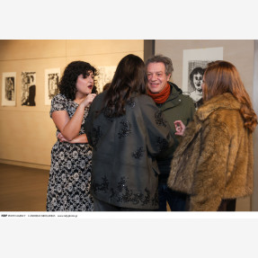 Ίδρυμα Μιχάλη Κακογιάννη.Εγκαίνια έκθεσης "TRISTRATO" του Απόστολου Χαντζαρά