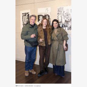 Ίδρυμα Μιχάλη Κακογιάννη.Εγκαίνια έκθεσης "TRISTRATO" του Απόστολου Χαντζαρά