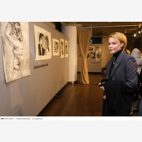 Ίδρυμα Μιχάλη Κακογιάννη.Εγκαίνια έκθεσης "TRISTRATO" του Απόστολου Χαντζαρά