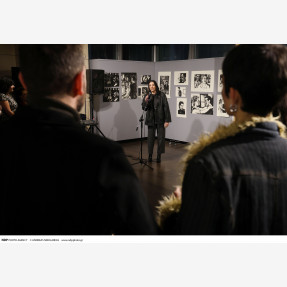 Ίδρυμα Μιχάλη Κακογιάννη.Εγκαίνια έκθεσης "TRISTRATO" του Απόστολου Χαντζαρά