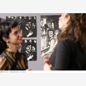 Ίδρυμα Μιχάλη Κακογιάννη.Εγκαίνια έκθεσης "TRISTRATO" του Απόστολου Χαντζαρά