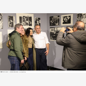 Ίδρυμα Μιχάλη Κακογιάννη.Εγκαίνια έκθεσης "TRISTRATO" του Απόστολου Χαντζαρά