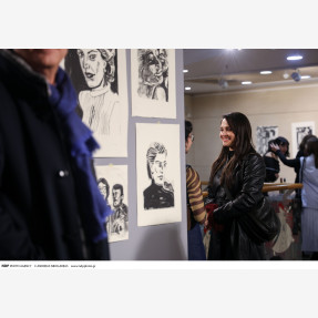 Ίδρυμα Μιχάλη Κακογιάννη.Εγκαίνια έκθεσης "TRISTRATO" του Απόστολου Χαντζαρά