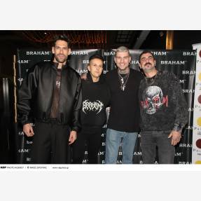 Λαμπερό Launch Fashion Event για το νέο brand του Γιάννη Σπαλιάρα “BRAHAM” clothing στο “Pasaji Athens Restaurant”!