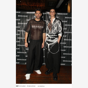 Λαμπερό Launch Fashion Event για το νέο brand του Γιάννη Σπαλιάρα “BRAHAM” clothing στο “Pasaji Athens Restaurant”!