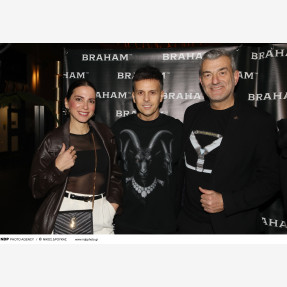 Λαμπερό Launch Fashion Event για το νέο brand του Γιάννη Σπαλιάρα “BRAHAM” clothing στο “Pasaji Athens Restaurant”!