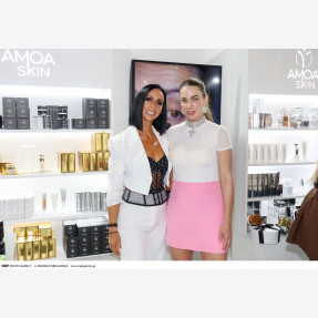 Λαμπερές παρουσίες για την “Amoa Skin”, που εντυπωσίασε στο πλαίσιο της 31ης διεθνούς έκθεσης επαγγελματικών προϊόντων ομορφιάς “Beauty Greece”!