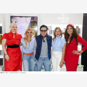 Λαμπερές παρουσίες για την “Amoa Skin”, που εντυπωσίασε στο πλαίσιο της 31ης διεθνούς έκθεσης επαγγελματικών προϊόντων ομορφιάς “Beauty Greece”!