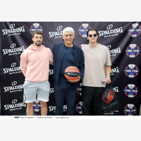 Ήταν όλοι εκεί για το μοναδικό EuroLeague Experience! Το international brand “Spalding”, στο πλαίσιο του  Final Four, υποδέχτηκε διακεκριμένες παρουσίες απο τον χώρο του αθλητισμού και όχι μόνο, στο Fan Zone στο Ζάππειο!