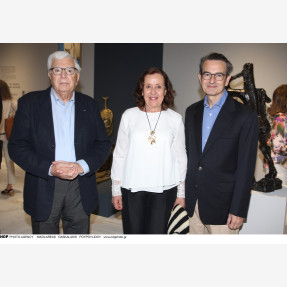 Εγκαίνια έκθεσης "Germaine Richier (1902-1959) – Συνομιλίες " στο Ίδρυμα Βασίλη & Ελίζας Γουλανδρή στο Μουσείο Σύγχρονης Τέχνης  στην Άνδρο