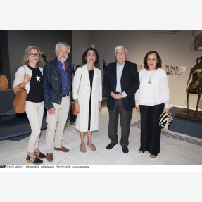 Εγκαίνια έκθεσης "Germaine Richier (1902-1959) – Συνομιλίες " στο Ίδρυμα Βασίλη & Ελίζας Γουλανδρή στο Μουσείο Σύγχρονης Τέχνης  στην Άνδρο