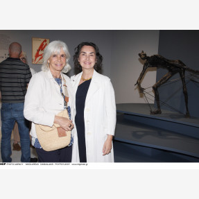 Εγκαίνια έκθεσης "Germaine Richier (1902-1959) – Συνομιλίες " στο Ίδρυμα Βασίλη & Ελίζας Γουλανδρή στο Μουσείο Σύγχρονης Τέχνης  στην Άνδρο