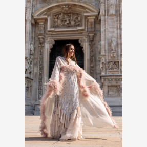 “House of Peonies FW27”: To αγαπημένο brand “MYA Collection” της Δήμητρας Νίκα κατέκτησε το Milan Fashion Week στο ιστορικό Palazzina Appiani!